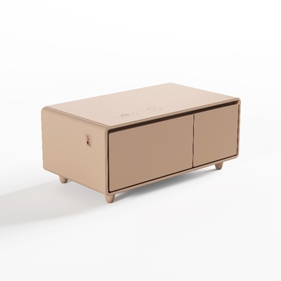 Meubles intelligents de couleur de 90L avec chargeur USB sans fil multifonctionnel et mini réfrigérateur