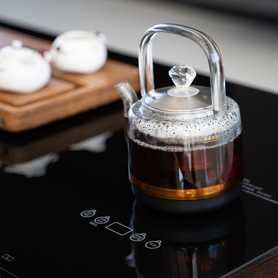 Table à café intelligente avec lumière atmosphérique LED et chargeur USB Autre type de réfrigération