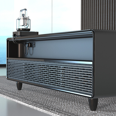 Table tactile avec haut-parleur de réfrigérateur Chargeur de téléphone et contrôle d'écran tactile