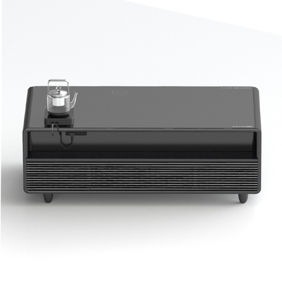 Table de côté moderne et élégante avec chargeur lumineux intégré et refroidisseur de boissons convertible
