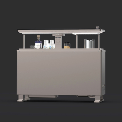 220V Multifonctionnel Ascenseur monté Table de glace réglable intégrée pour les meubles de salon