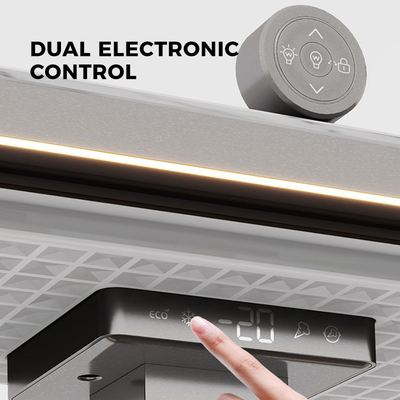 220V Multifonctionnel Ascenseur monté Table de glace réglable intégrée pour les meubles de salon