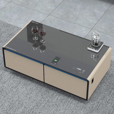 Réfrigérateur à porte double pour meubles de chambre moderne en été chaud