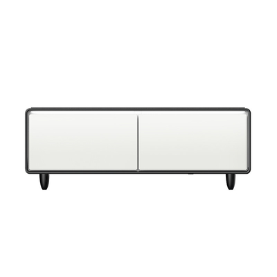 Chargement sans fil Réfrigérateur Table à café Fer Essentiel à la maison avec conception multifonctionnelle