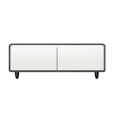 Réfrigérateur à double porte réglable Table à café intelligente Meubles de salon modernes pour votre maison