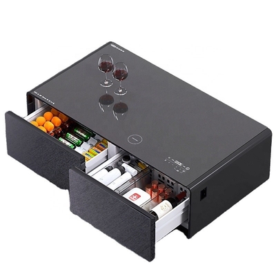 Consommation d'électricité 0,38 kwh/24h réfrigérateur intelligent Table à café pour salon