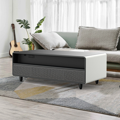 75W Première maison moderne réfrigérateur intelligent haut-parleur Table avec tiroir rafraîchissant chargeur USB Chargeur sans fil