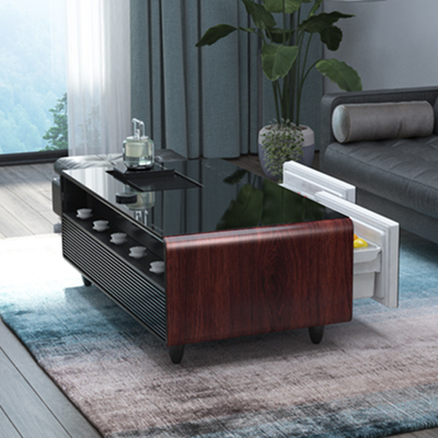 75W refroidisseur de vin de design moderne mini réfrigérateur réfrigérateur table basse pour le cinéma à domicile