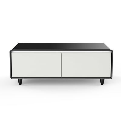 Réfrigérateur à table à café intelligent avec température à double zone et thermostat réglable