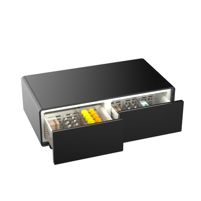 Table à café intelligente avec écran tactile réfrigérateur et haut-parleur 2024 Premiers meubles de luxe