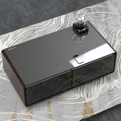 Réfrigérateur mini intelligent Table à thé de salon moderne pour un mobilier de maison pratique