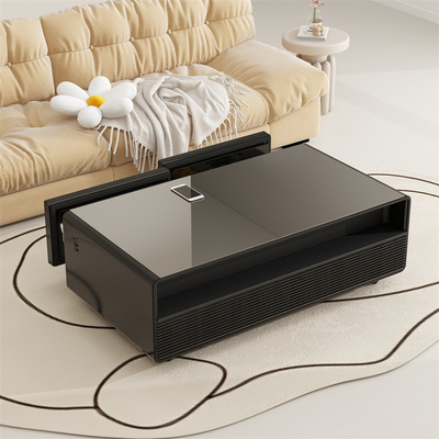 Table à café moderne et pratique avec réfrigérateur intégré