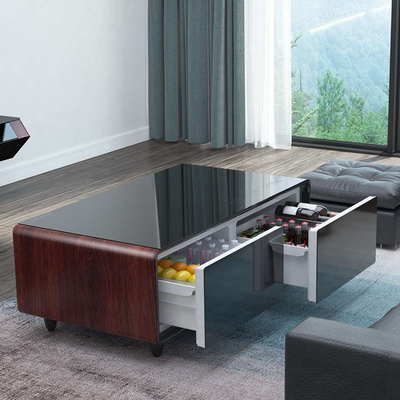 Table de recharge électrique sans fil avec conception moderne et robinet d'eau froide