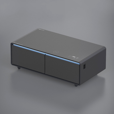 Améliorez votre salon avec cette table basse, lecteur de musique intégré et charge USB