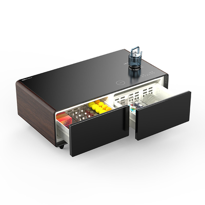 Améliorez votre salon avec cette table basse, lecteur de musique intégré et charge USB