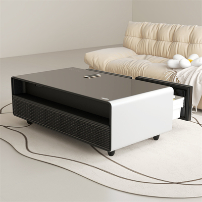 Impression 3D Mini Bar Réfrigérateur à double porte avec écran tactile intelligent et compresseur