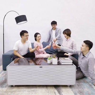 Accueil Meubles réfrigérateur à café intelligent Table avec verre trempé et refroidisseur de boissons bières