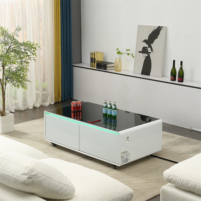 Refrigerant en or R600a/40g Table à café intelligente avec chargeur USB et table tactile intelligente 2024