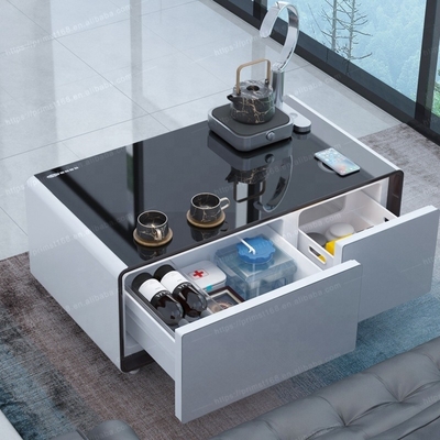Salle de séjour meubles intelligents table basse intelligente avec réfrigérateur multifonctionnel