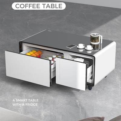 Chargeur sans fil Chargeur USB Smart Table réfrigérateur Matériau principal acier verre trempé plastique