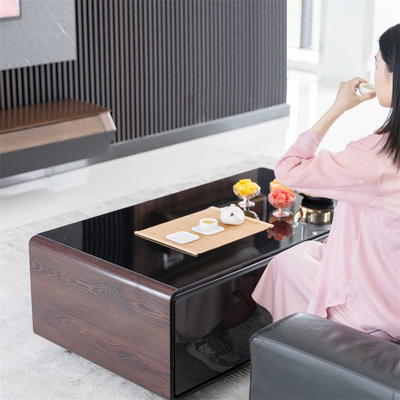 Réfrigérateur intelligent Porte double Meubles intelligents avec 220V Voltage Table à café intelligente