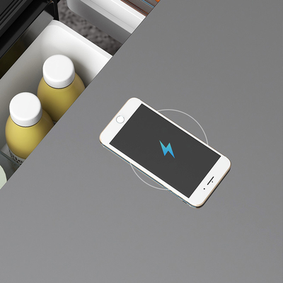 La première table de chambre moderne avec chargeur sans fil