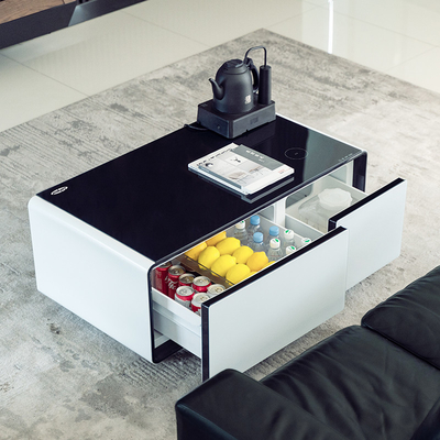 Table de côté de luxe nordique multifonctionnelle de style moderne