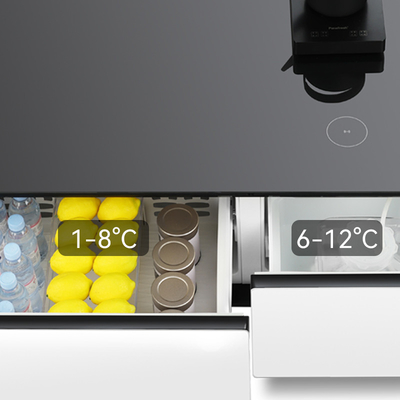 Chargeur sans fil équipé d'un refroidisseur de vin Primst avec un design moderne et une capacité de 93L