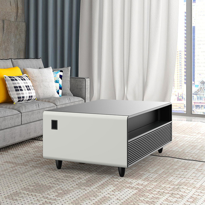 2024 Meubles pour la maison Table à café intelligente multifonctionnelle avec haut-parleur et recharge sans fil