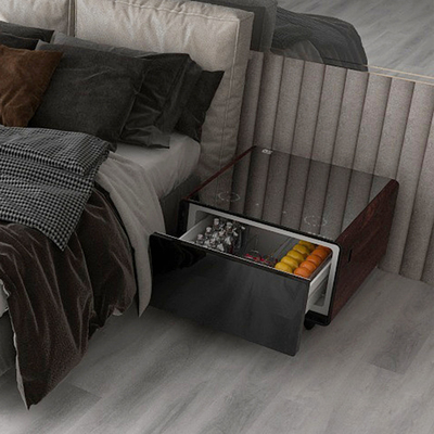 2024 Meubles multifonctionnels pour table basse intelligente avec mini réfrigérateur et recharge sans fil