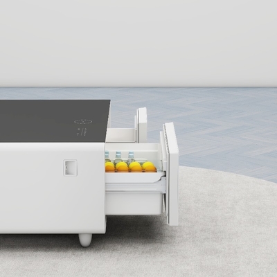 Installation Chargement sans fil intégré pour bureau et maison Table à café multifonctionnelle