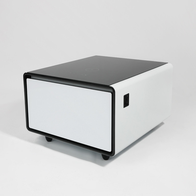 Table à café intelligente multifonctionnelle avec tiroir réfrigéré de 65L et taille compacte