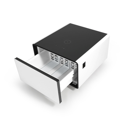 Table à café intelligente multifonctionnelle avec tiroir réfrigéré de 65L et taille compacte