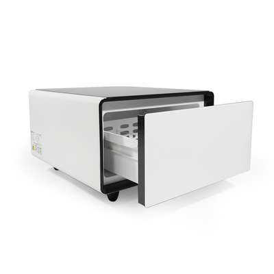 Accueil Meubles de qualité 2 Efficacité énergétique Table de chevet intelligente avec réfrigérateur et écran à refroidissement direct