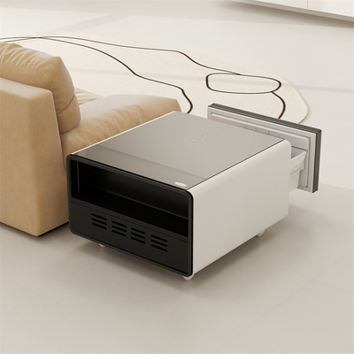 Bar en acier inoxydable Smart Mini Table de côté réfrigérateur Armoires automatiques