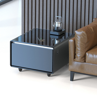 Table de nuit de style moderne Mini-table de côté réfrigérateur pour meubles de salon