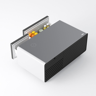 Emballement du courrier N Meubles intelligents Table avec recharge sans fil tiroir congelé Mini réfrigérateur