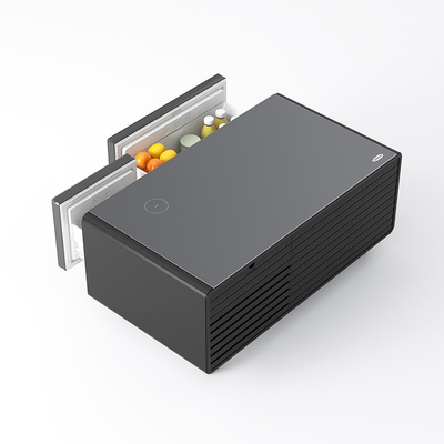 Emballement du courrier N Meubles intelligents Table avec recharge sans fil tiroir congelé Mini réfrigérateur