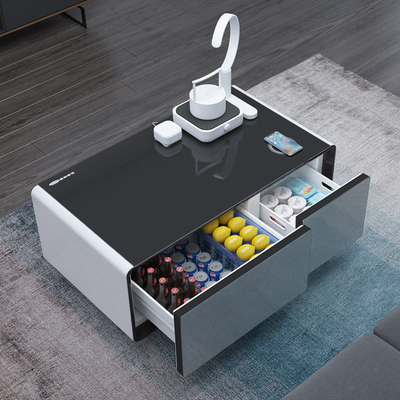 Réfrigérateur portable intelligent de 60 à 99 litres avec verre trempé et commutateur de température contrôlé