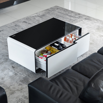 Réfrigérateur portable intelligent de 60 à 99 litres avec verre trempé et commutateur de température contrôlé