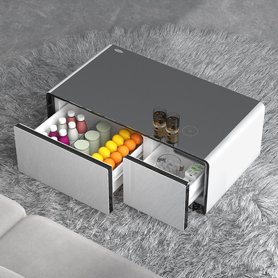 Réfrigérateur de recharge sans fil à mini bar compact 220V pour armoire de stockage de vin et de boissons