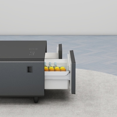 Réfrigérateur de recharge sans fil à mini bar compact 220V pour armoire de stockage de vin et de boissons