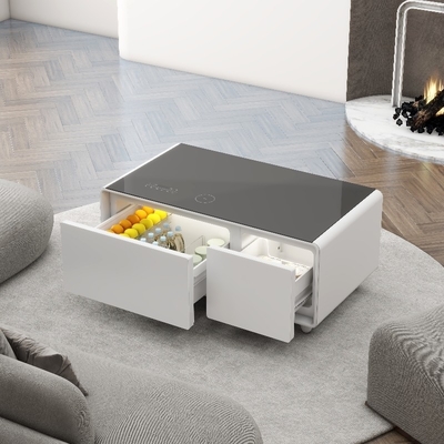 Réfrigérateur de recharge sans fil à mini bar compact 220V pour armoire de stockage de vin et de boissons